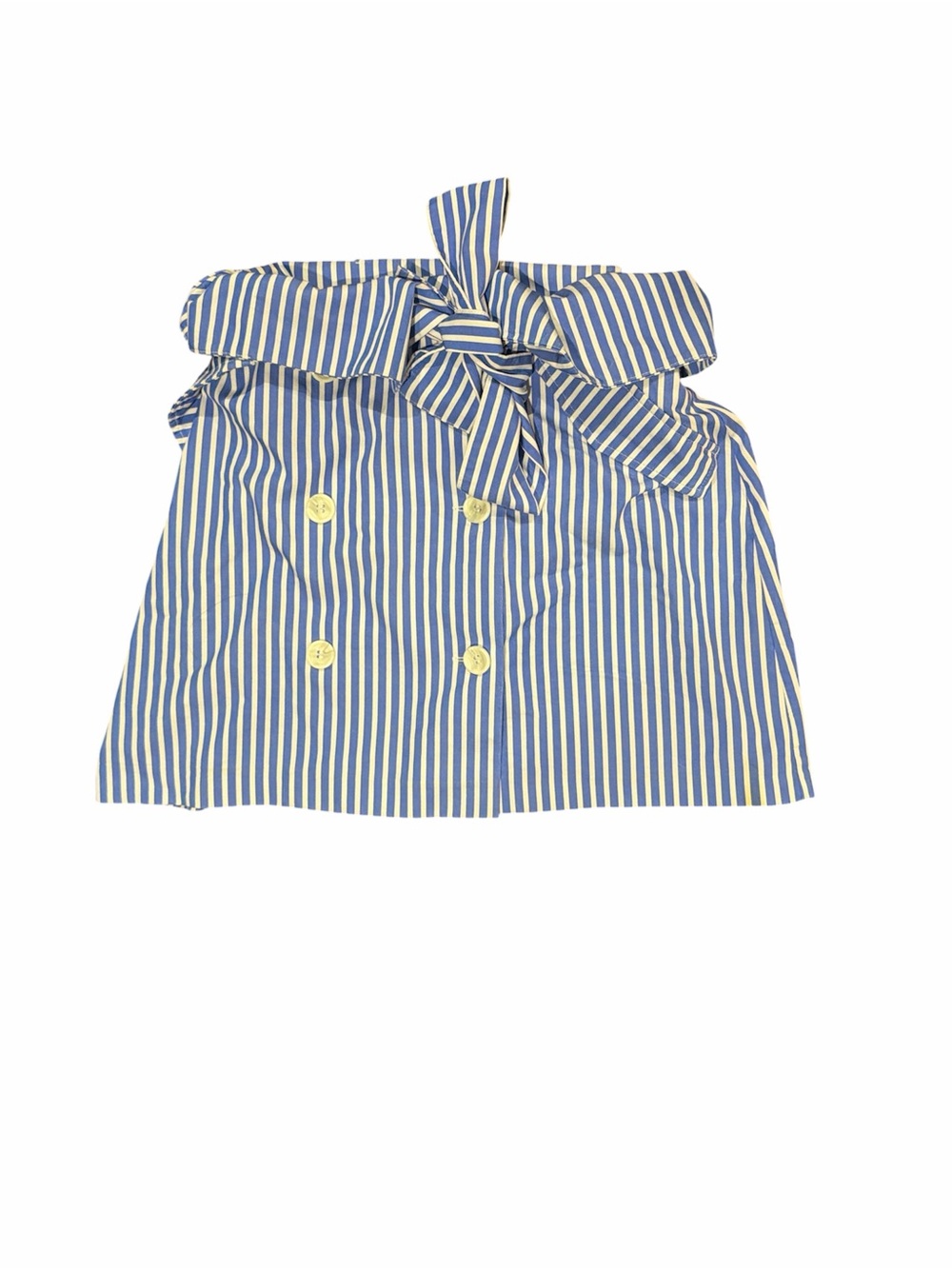 Zara  belted mini skirt with buttons